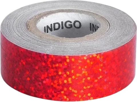 Обмотка для гимнастического снаряда Indigo Sport Crystal IN139 (красный)