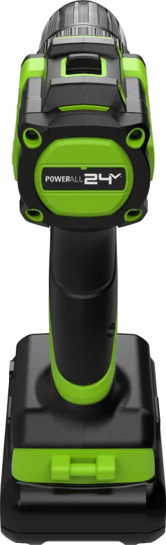 Аккумуляторная дрель-шуруповерт Greenworks DD345 бесщеточная 24V / 3708307CUA (с АКБ 2Ач и ЗУ) — фото 10