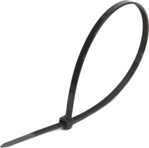 Стяжка для кабеля Fortisflex НСС EasyFix 5x250 / 87782 (100шт, черный)
