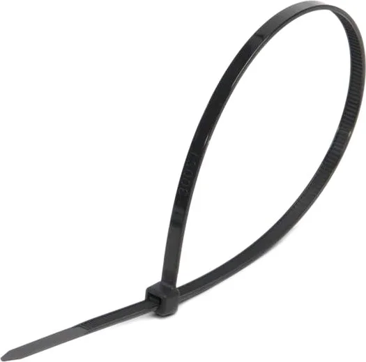 Стяжка для кабеля Fortisflex НСС EasyFix 5x300 / 84818 (100шт, черный)