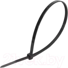 Стяжка для кабеля Fortisflex НСС EasyFix 8х500 / 84821 (100шт, черный) — фото 1
