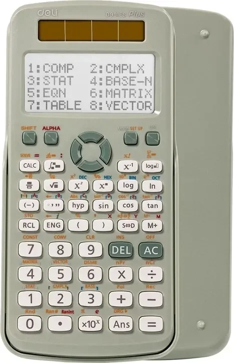 Калькулятор Deli ED991ES (зеленый)