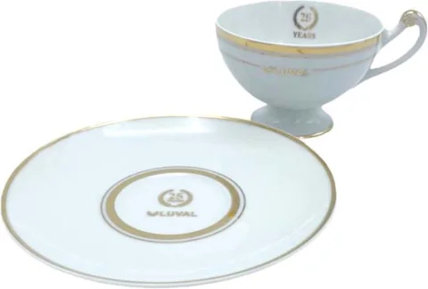Чашка с блюдцем Cmielow i Chodziez Empire R210-8202800 (золото)
