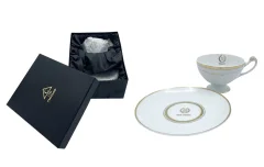 Чашка с блюдцем Cmielow i Chodziez Empire R210-8202800 (золото) — фото 2