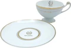 Чашка с блюдцем Cmielow i Chodziez Empire R210-8202800 (золото) — фото 5