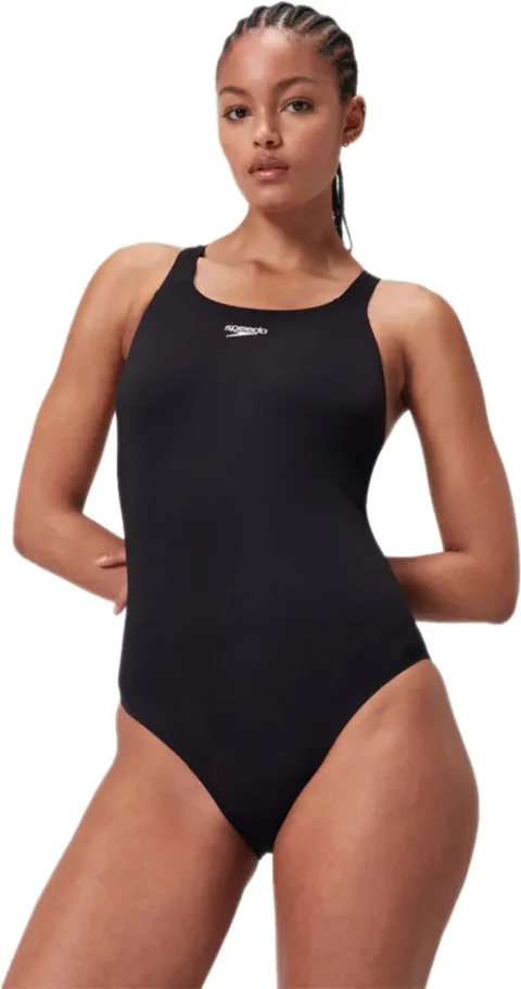 Купальник для плавания Speedo Endurance+ Kickback 8-134730001 (р.34, черный)