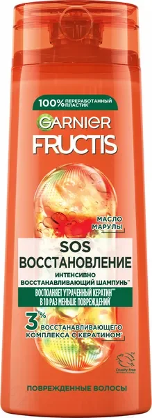 Шампунь для волос Garnier Fructis SOS-восстановление (400мл) — фото 9