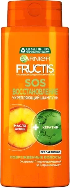 Шампунь для волос Garnier Fructis SOS-восстановление (700мл) — фото 1