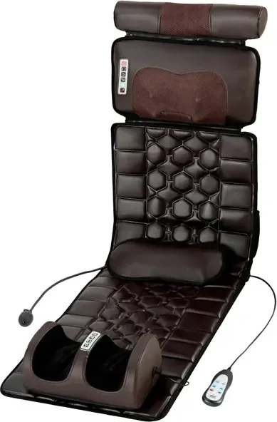 Массажная накидка CleverCare Full Body CC-101FB (коричневый)