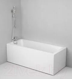 Ванна акриловая Alba Spa Gamma 150x70 (2 экрана и каркас) — фото 3