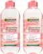 Мицеллярная вода Garnier Розовая очищение+сияние (2х400мл) — фото 8