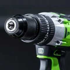 Аккумуляторная дрель-шуруповерт Greenworks GD24DD60 бесщеточная 24V / 3704107CUC (с 2-мя АКБ 2Ач и ЗУ) — фото 9