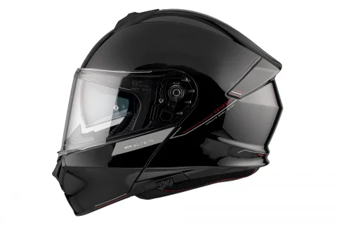 Мотошлем MT Helmets Genesis SV Solid A1 (L, черный глянцевый)
