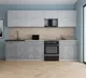 Кухонный гарнитур Interline Мила Gloss 60-30 (грей/керамика/травертин серый) — фото 9