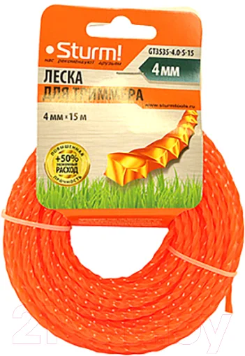 Леска для триммера Sturm! GT3535-4.0-S-15