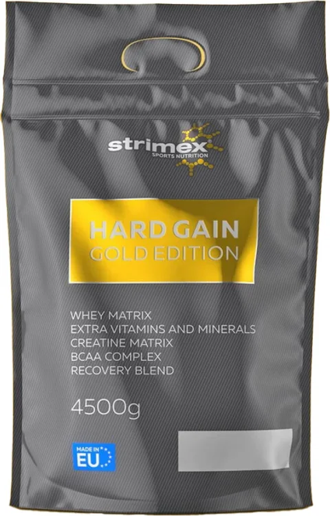 Гейнер Strimex Hard Gain Gold Edition (4.5кг, клубника)