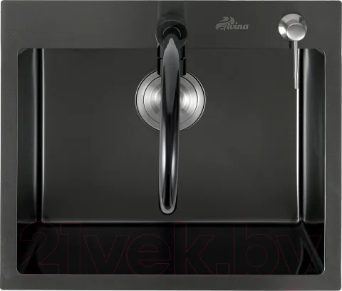 Мойка кухонная Avina HM5045 PVD (графит)