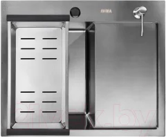 Мойка кухонная Avina HM5848 L (графит) — фото 1