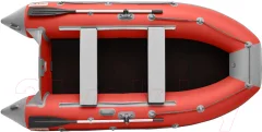 Надувная лодка Roger Boat Hunter 3000 (без киля, красный/серый) — фото 2