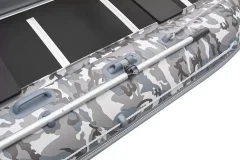Надувная лодка Roger Boat Hunter 3000 (без киля, серый камуфляж/графит комби) — фото 7