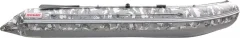 Надувная лодка Roger Boat Hunter 3200 (без киля, серый камуфляж/графит комби) — фото 4