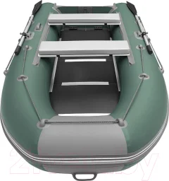 Надувная лодка Roger Boat Hunter Keel 3000 (малокилевая, зеленый/серый) — фото 1