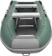 Надувная лодка Roger Boat Hunter Keel 3000 (малокилевая, зеленый/серый) — фото 9