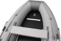 Надувная лодка Roger Boat Hunter Keel 3000 (малокилевая, серый/графит) — фото 6