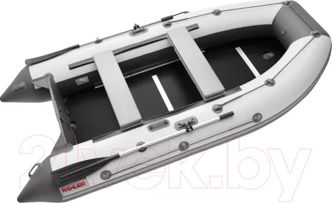 Надувная лодка Roger Boat Hunter Keel 3000 (малокилевая, белый/графит)