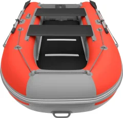Надувная лодка Roger Boat Hunter keel 3200 (малокилевая, красный/серый комби) — фото 6