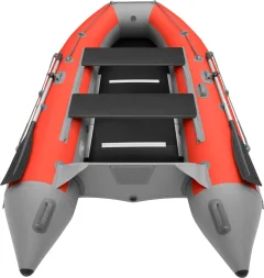 Надувная лодка Roger Boat Hunter keel 3200 (малокилевая, красный/серый комби) — фото 7