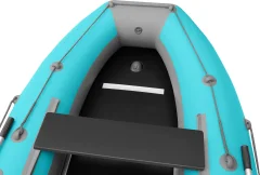 Надувная лодка Roger Boat Hunter keel 3200 (малокилевая, бирюзовый/серый комби) — фото 5