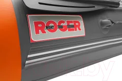 Надувная лодка Roger Boat Hunter Keel 3500 (малокилевая, графит/оранжевый) — фото 2