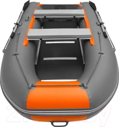 Надувная лодка Roger Boat Hunter Keel 3500 (малокилевая, графит/оранжевый) — фото 8
