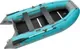 Надувная лодка Roger Boat Hunter keel 3500 (малокилевая, бирюзовый/серый комби) — фото 9