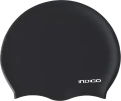 Шапочка для плавания Indigo Sport IN386 (р.52-62, черный) — фото 1