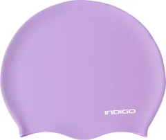 Шапочка для плавания Indigo Sport IN386 (р.55-60, сиреневый) — фото 1