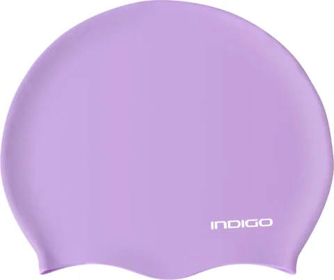 Шапочка для плавания Indigo Sport IN386 (р.55-60, сиреневый)