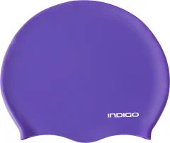 Шапочка для плавания Indigo Sport IN386 (р. 55-60, фиолетовый) — фото 1