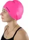 Шапочка для плавания Indigo Sport IN386 (р.55-60, цикламеновый) — фото 10