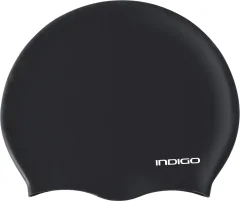 Шапочка для плавания Indigo Sport IN386 (р.55-60, черный) — фото 1