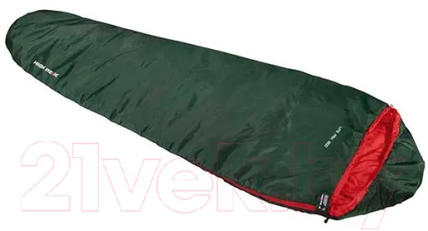 Спальный мешок High Peak Lite Pak 800 / 23260 (зеленый/красный)