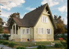 Сайдинг Docke Lux Блок-Хаус Монреаль D4.7T (3.6м, рябина) — фото 6