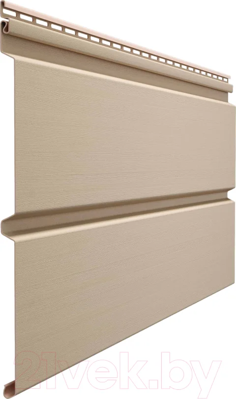 Сайдинг Docke Lux Брус D6S (3.6м, крем-брюле)