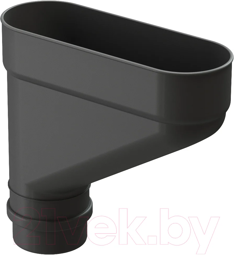 Коллектор водостока Docke Lux PVLL-1086 (графит)