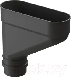 Коллектор водостока Docke Lux PVLL-1086 (графит) — фото 5