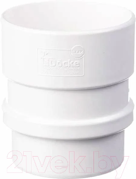 Муфта водосточная Docke Lux PVLM-1044 (пломбир)