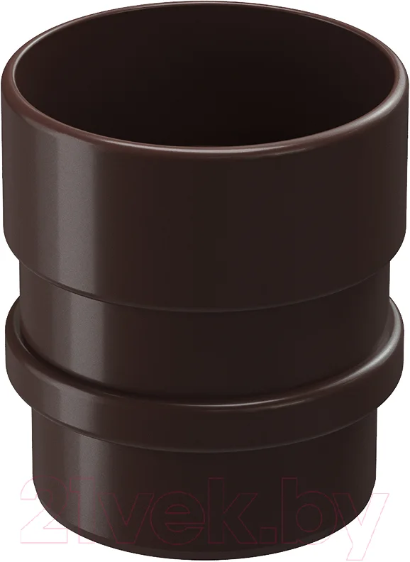 Муфта водосточная Docke Lux PVLM-1050 (шоколад)