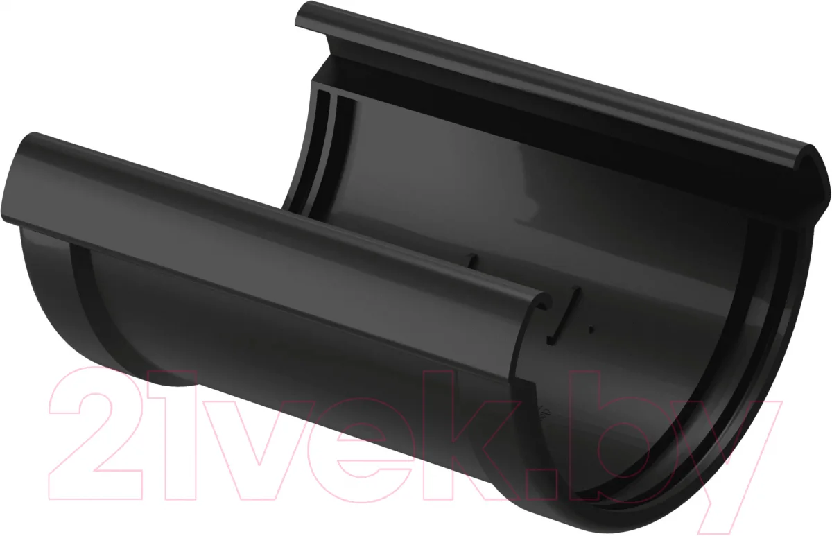 Соединитель желобов Docke Lux PVLS-1245 (карбон)