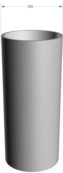 Труба водосточная Docke Lux PVST-1086 (графит) — фото 2